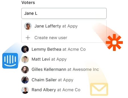 Add feedback on behalf of your customers via different sources